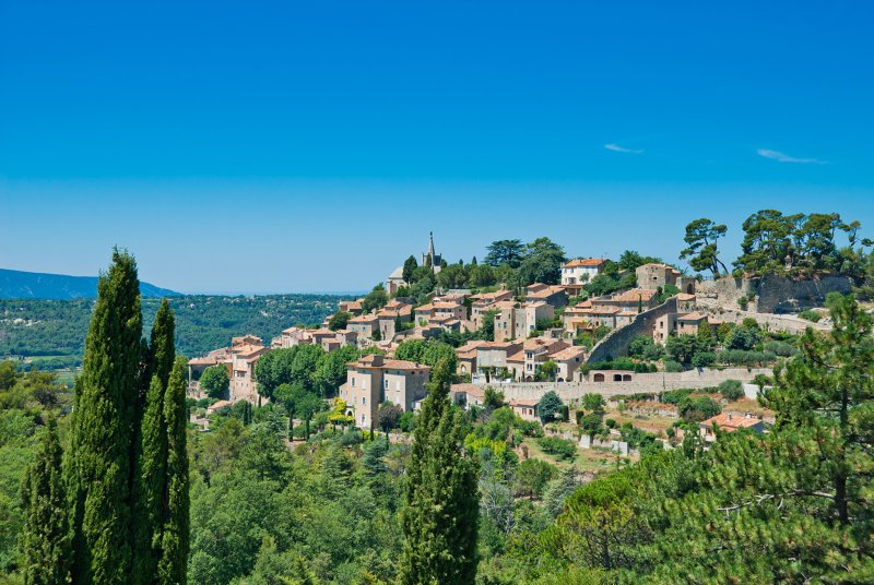 Bonieux provence fietsvakantie