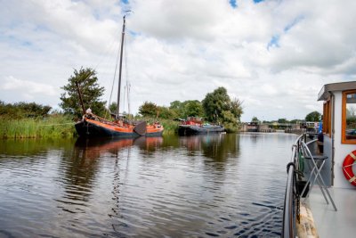 Fietsvakantie Groningen culinair Rietdiep