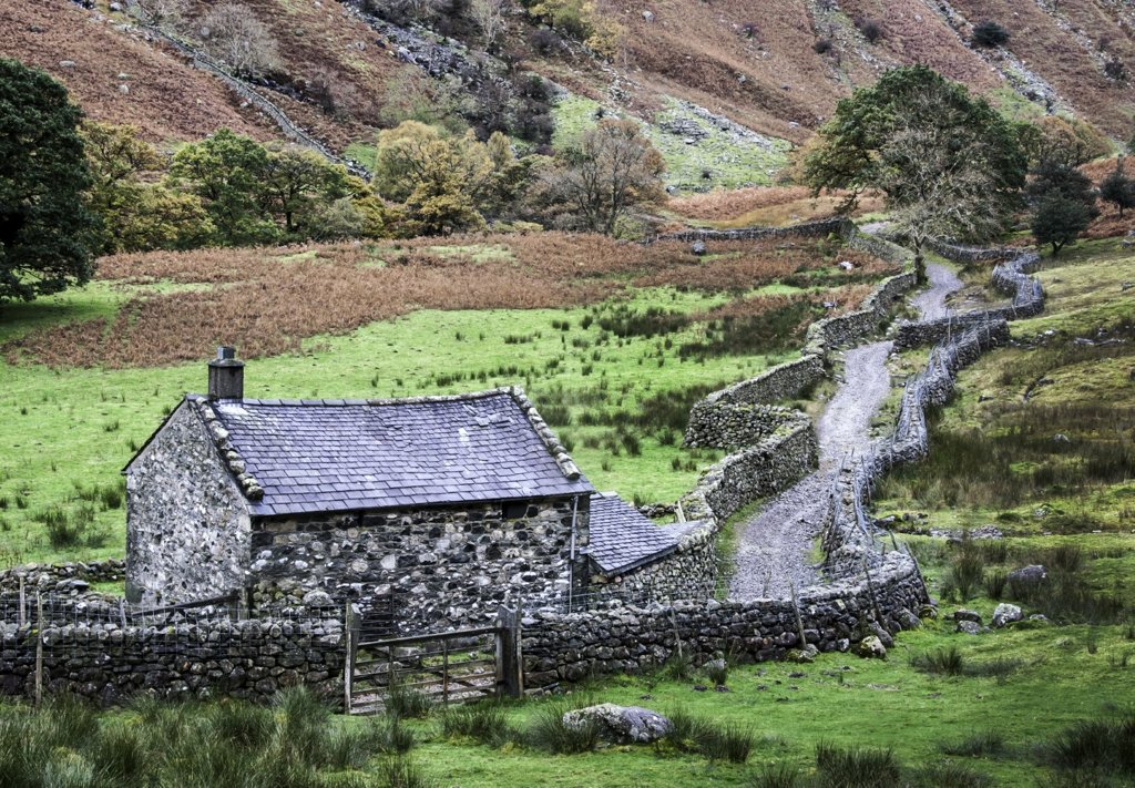 Langstrath valley path