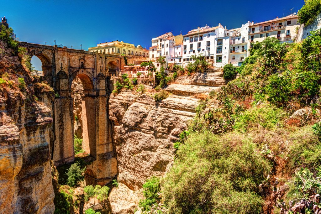 Ronda - El tajo de Ronda - Brug