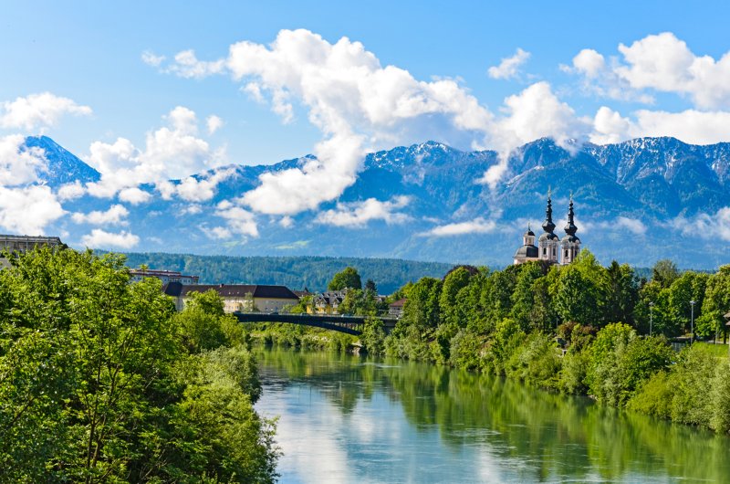 Alpe Adria radweg Villach