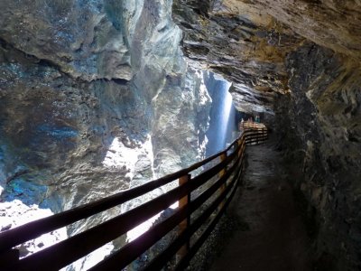 Lichtenseinklamm fietsvakantie alpe adria