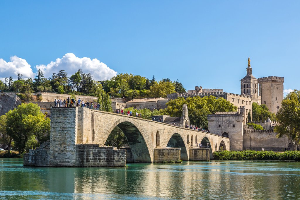 Avigonon - sur le pont