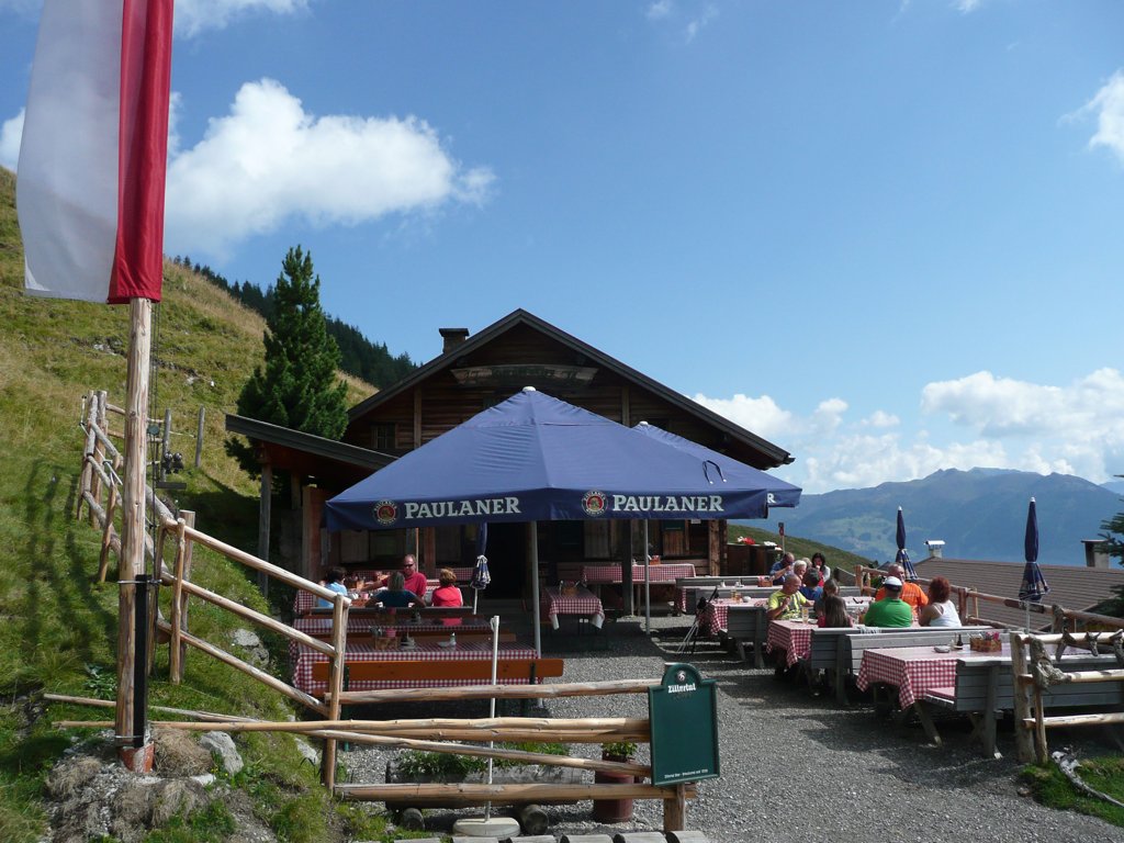 Zonneterras zillertal fietsvakantie