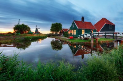 Fietsen in Volendam