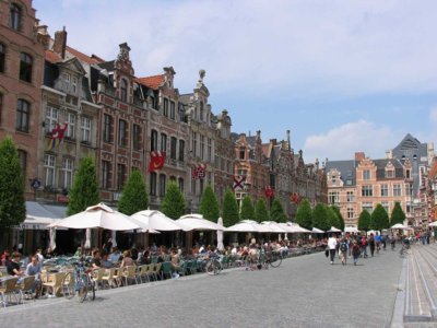 Studentenstad Leuven - fietsvakantie Belgie