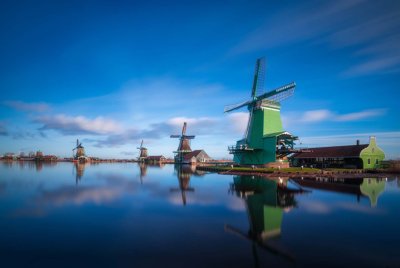 Noord Holland Fietsvakantie Zaanse Schans