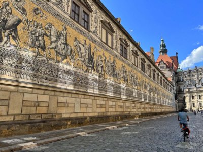 Fietsvakantie Elbe Dresden